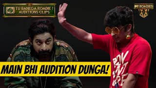 Sanjay Dutt आया Audition देने 🎬✨ | MTV Roadies Double Cross