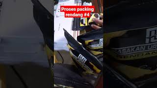 proses  packing rendang #4