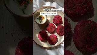 High Protein Beetroot Cutlet for babies #shorts #viral #babies