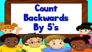 Count Backwards by 5's from 100 | Learn to Count | Kids Counting Song | Jack Hartmann