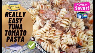 Budget Cooking | Tuna Tomato Pasta | Easy Cheap Meals