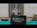Wednesday Night Bible Class