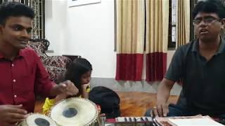 Mago Dhonno Holo Jibon Amar | মাগো ধন্য হলো জীবন আমার | Bizon Mistry | Tabla by Shuvo Das |