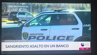 Bank of America Houston Texas robbery