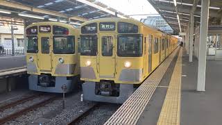 西武新2000系2053F 小川発車