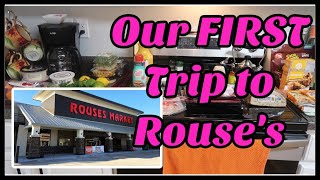 Bonus VACATION Grocery Haul! Our FIRST time in a Rouse's!