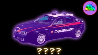 12 Italian Police Car Sound Variations & Sound Effects in 46 Seconds