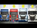 WHAT IS D,C,L,P,G,R,S ON SCANIA TRUCK?