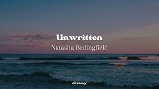 Natasha Bedingfield - Unwritten (lyrics)