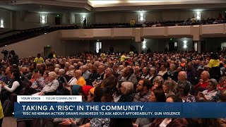 Richmond city leaders and community members discuss housing and gun violence at RISC event