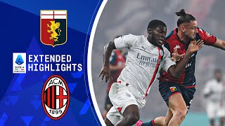 Genoa vs. AC Milan : Extended Highlights | Serie A | CBS Sports Golazo
