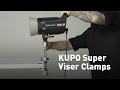 KUPO Super Viser Clamps