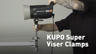 KUPO Super Viser Clamps