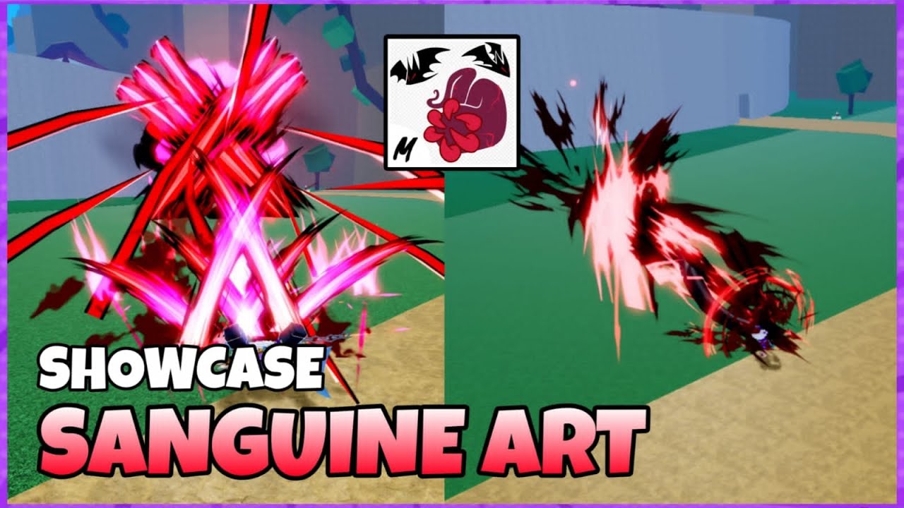 NEW Sanguine Art Fighting Style FULL SHOWCASE | Blox Fruits Update 20 ...