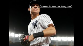 Yankees Aaron Judge Gives His Take On Free Agency Live From All-Star Game.