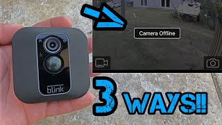 HOW to Fix Blink XT2 Camera Offline!!
