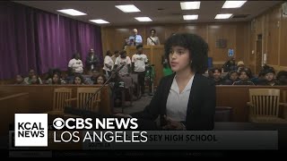 Dorsey High School students are in court for a mock trial | Class Act