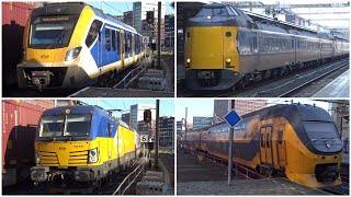 01.02.2025 | NS Treinen op Station Amersfoort Centraal | Kleine Compilatie