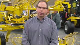 Vermeer VR1022 Wheel Rake Walkaround – 2019 National Farm Machinery Show