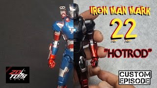 Iron Man Mark 22 HOTROD ZD Toys #custom #ironman