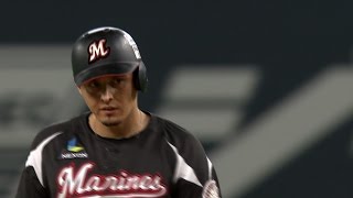 【プロ野球パ】福浦だ！クルーズだ！二死からの大きな追加点 2015/10/10 F-M