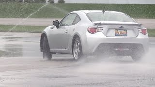 DRIFTING AT TIRE RACK - Dunlop Direzza ZIII on Project BRZ