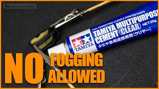 Testing Tamiya's clear and painted parts cement