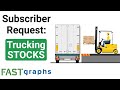 Subscriber Request: The Trucking Industry | FAST Graphs