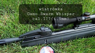 GAMO SWARM WHISPER cal. 177(4.5mm) ,opis wiatrówki😁