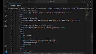 Datetime input | HTML/CSS