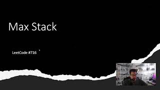 Max Stack - LeetCode 716 - Java