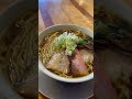 山の麓にある行列のできるラーメン店行ってみた japan shorts グルメ ランチ ラーメン 中華そば 湯の台食堂 名店