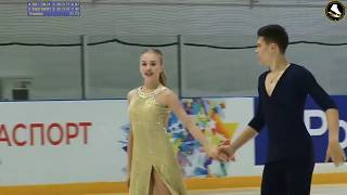 Sofia Leontieva/Daniil Gorelkin, RD,  2019.09.02 Moscow Junior Championships