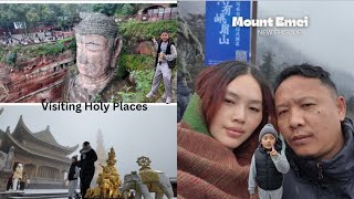 Day 5-7 in Chengdu | Oriental Buddha Park | Meeting Husbands Sister | Mount Emei | Snowing | Tibetan