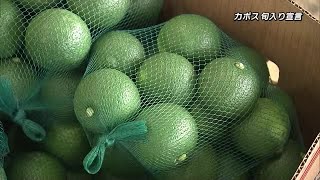 大分の特産“カボス”旬入り　メニューにひと添え「いろいろな場面で使って」　今年は手ごろな価格に　大分