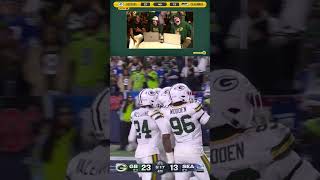 DONALD DRIVER reacts to ending of Packers game