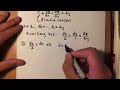 first order partial differential equation