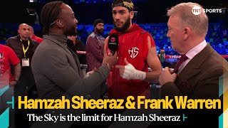 Hamzah Sheeraz is looking for that world title now & potential fight with Chris Eubank Jr 🥊 🏆