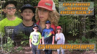 Ontario Junior Disc Golf Championships | Round 1 | Hill Forbes Spurrell