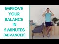 Advanced Balance Exercises For Seniors (Fitter in 5 - 5-Mins) | More Life Health