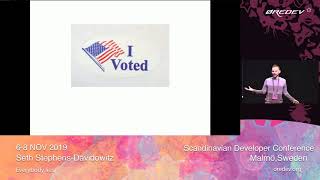 Seth Stephens-Davidowitz - Everybody lies | Øredev 2019
