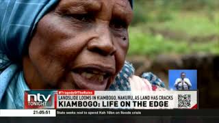 Imminent landslide in Kiambogo Nakuru County has split their land apart |Life on the Edge