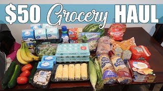 $50 Walmart Grocery Pickup Haul | Back to School