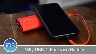 NIFTY USB-C Battery Packs Some Cool Tech - Tap-to-Wake, Smart LED, \u0026 QC 3.0