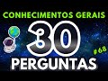 🌍QUIZ Conhecimentos Gerais  - Apenas 3% ACERTA todas!