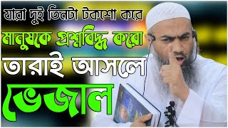 যারা দুই তিনটা টকশো করে মানুষকে প্রশ্নবিদ্ধ করো তারাই আসলে ভেজাল || মুফতি মুস্তাকুন্নবী কাসেমী ।।