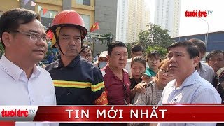 ⚡ NÓNG | Chủ tịch UBND TP.HCM Nguyễn Thành Phong đến hiện trường chỉ đạo vụ cháy chung cư Carina