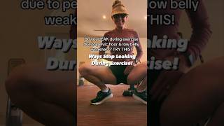Stop Leaking During Exercise! #pelvicfloor #health #mom #education #incontinence
