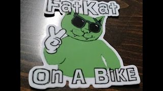 My first Motovlogger sticker