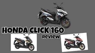 Honda Click 160 Specification Review